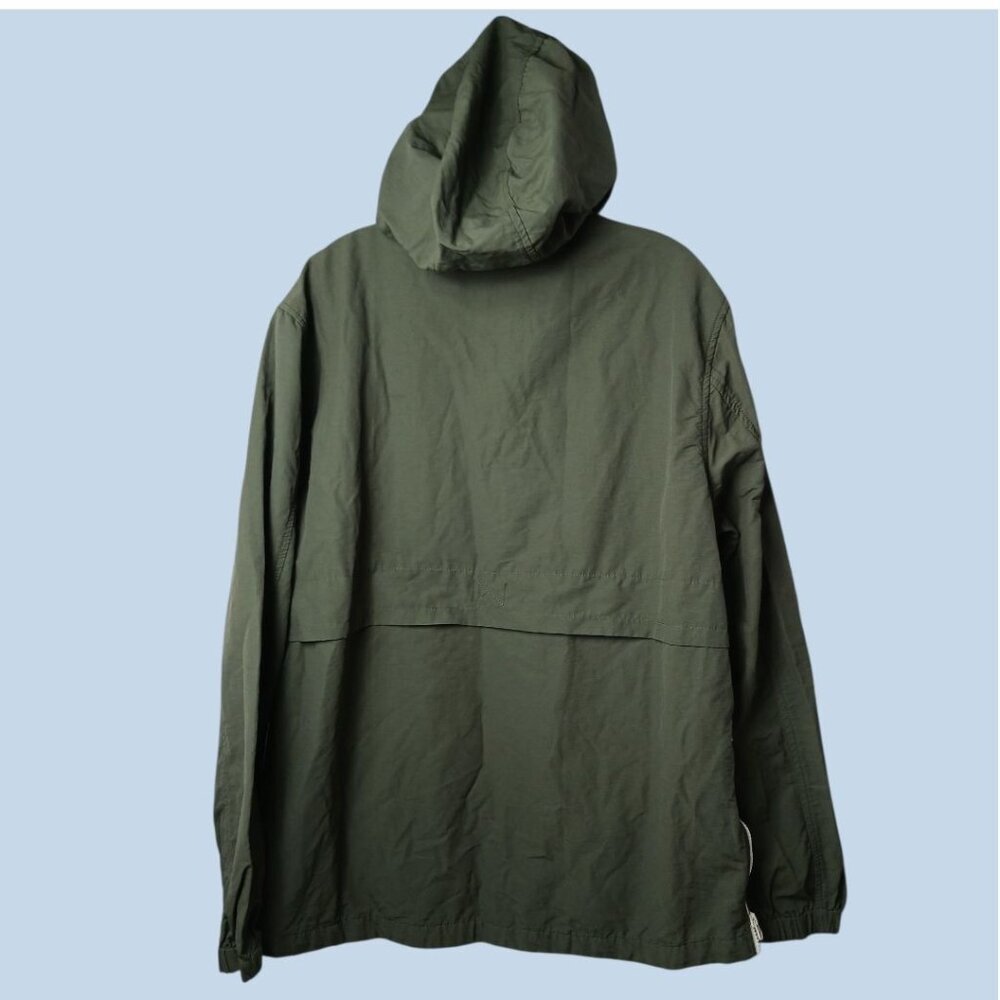 CPO Provisions  Raincoat Windbreaker Jacket Side Zipper Mens Sage Large - Picture 5 of 16
